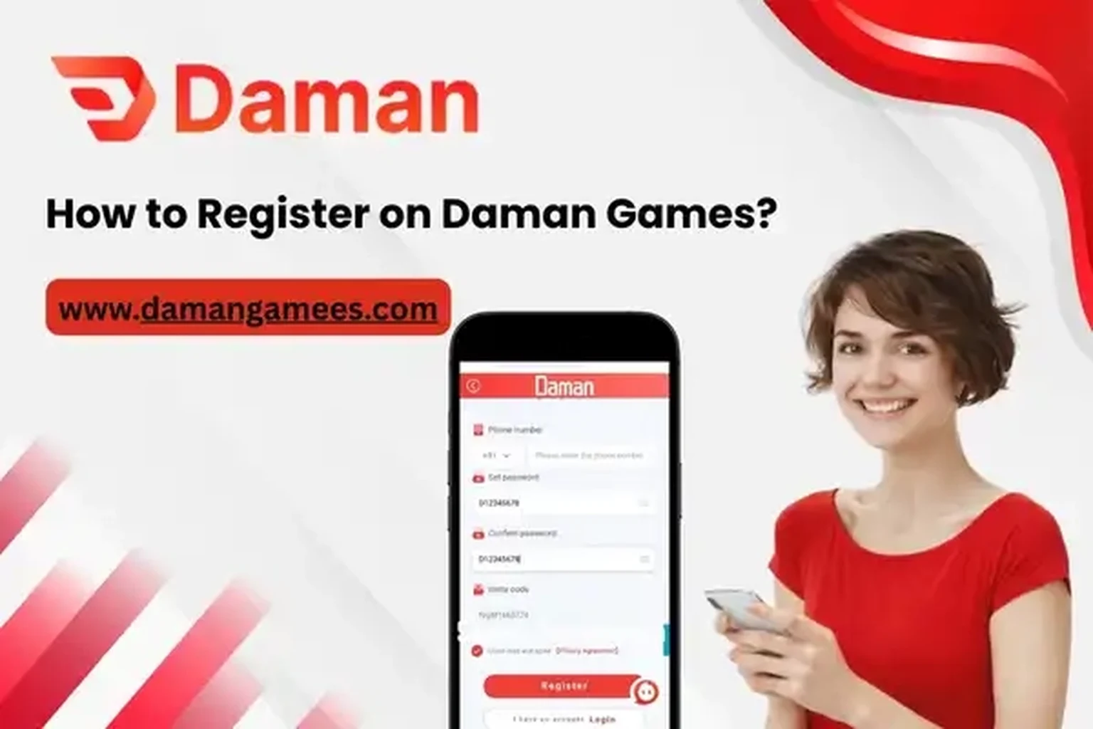 Daman Games Register step-by-step account creation guide for new Indian users 2026